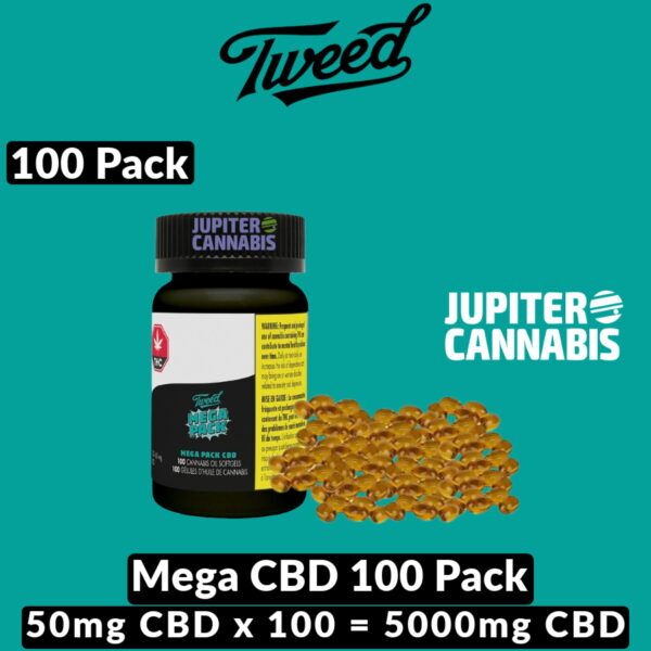 Tweed Mega 100 Pack CBD