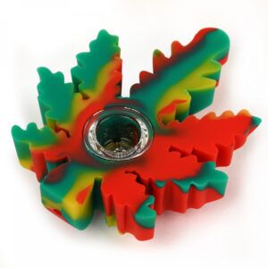 LIT Silicone 4" Leaf Hand Pipe - Jupiter Cannabis Winnipeg