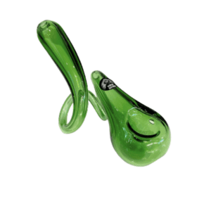 Red Eye Glass Twista Hand Pipe – Green