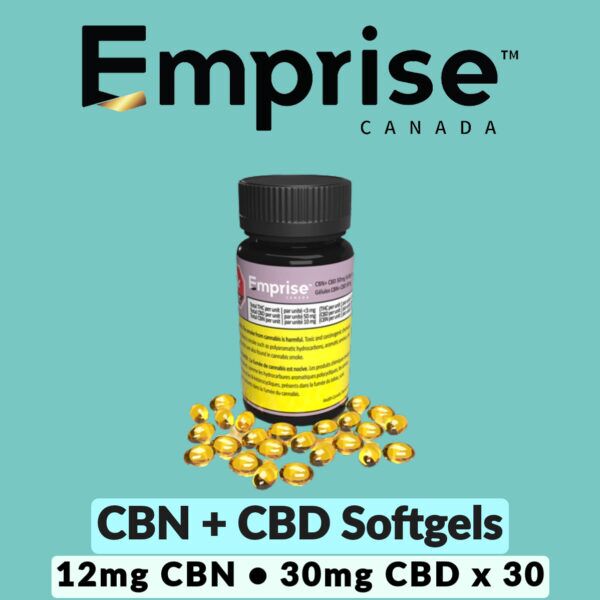 Emprise CBN:CBD 12:30 Softgels