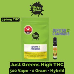 Sticky Greens Just Greens 510 Vape