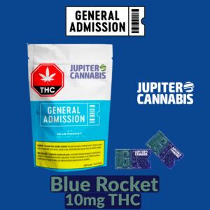 General Admission Blue Rocket THC Gummies