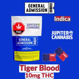 General Admission Tiger Blood THC Gummies