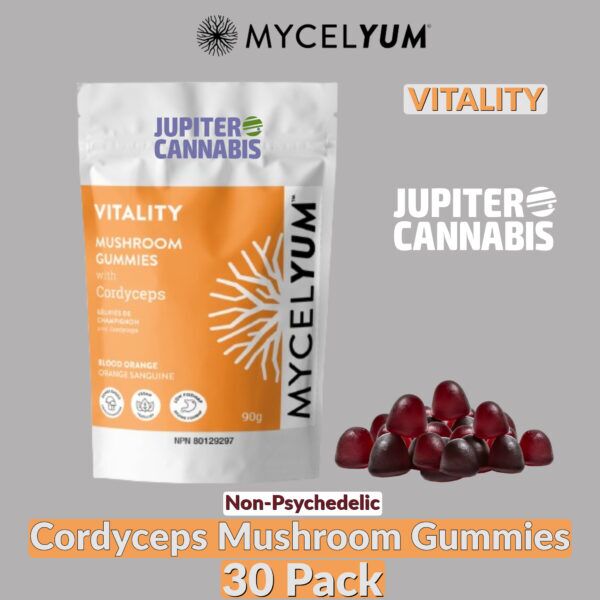 VITALITY with Cordyceps Mushroom Gummies