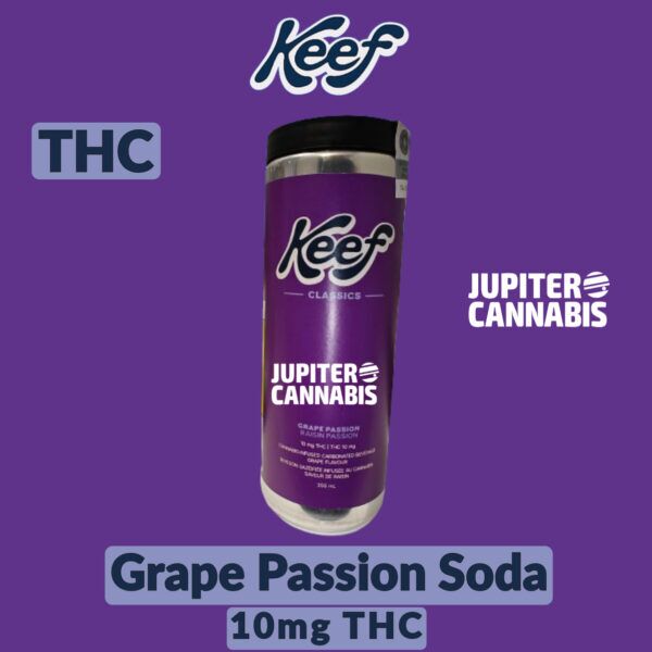 Keef Classics Grape Passion Soda