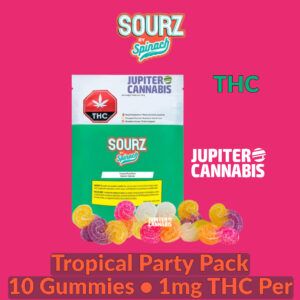 Sourz Tropical Party Pack Gummies