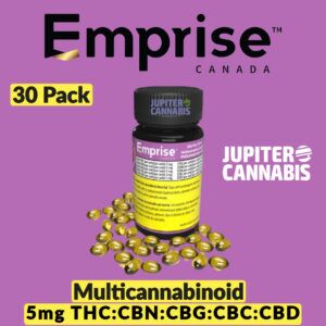 Emprise Ultra Plus 750mg Multicannabinoid Softgels