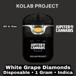 Kolab Project White Grape Diamonds Disposable Vape Pen