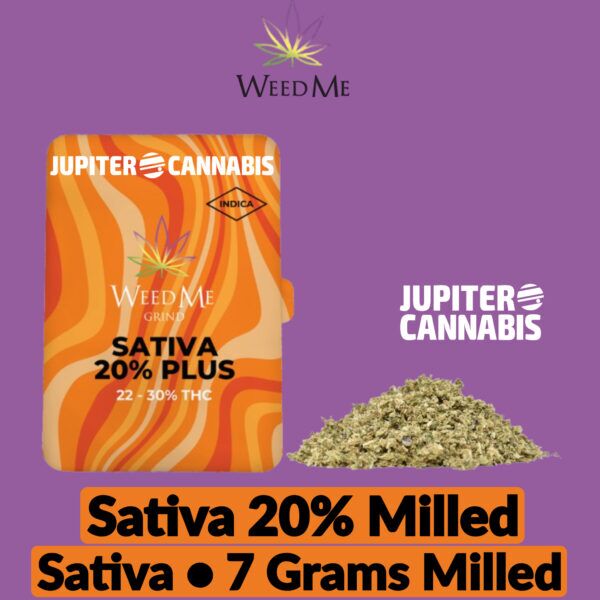 Weed Me Grind Sativa 20% Plus 7 Grams