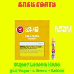 Back Forty Super Lemon Haze 1g Vape