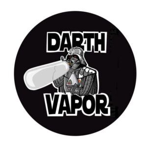 DabPadz 8" Round Fabric Top 1/4" Thick Darth Vapor - Jupiter Cannabis Winnipeg