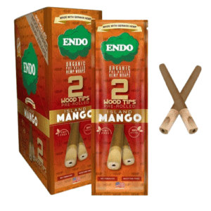 Endo Hemp Wraps Pre-Rolled Wood Tips Island Mango - Jupiter Cannabis Winnipeg