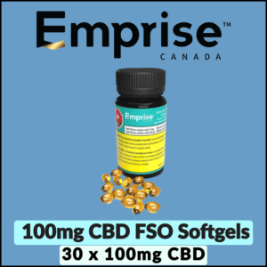 Emprise 100mg CBD FSO Softgels