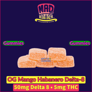 Mad Hatter OG Mango Habanero Delta-8 Gummies