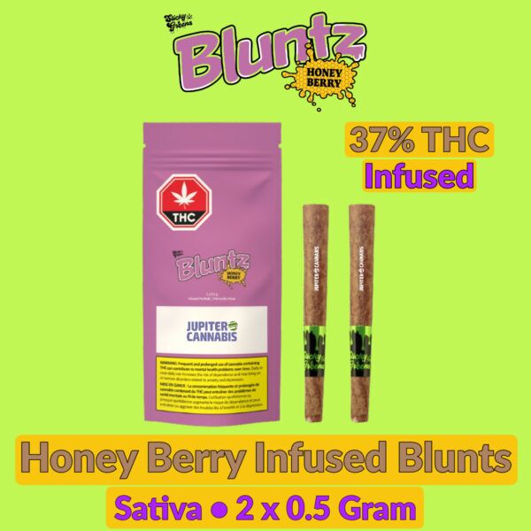 Sticky Greens Bluntz Honey Berry Infused Blunts