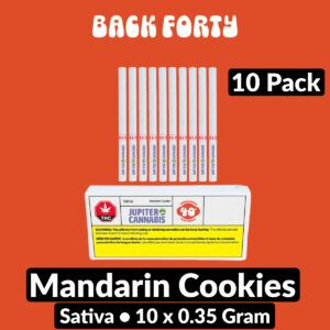Back Forty Mandarin Cookies 10 Pack