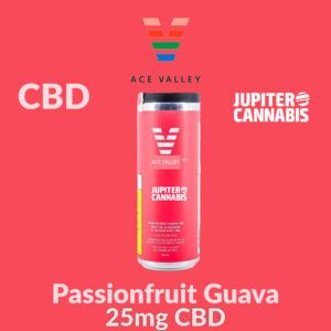 Ace Valley Passionfruit Guava CBD Drink