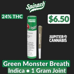 Spinach Green Monster Breath Joint