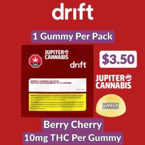 Drift Berry Cherry Glitch (1 Gummy)