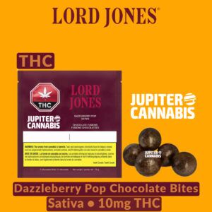 Lord Jones Dazzleberry Pop Chocolate Bites