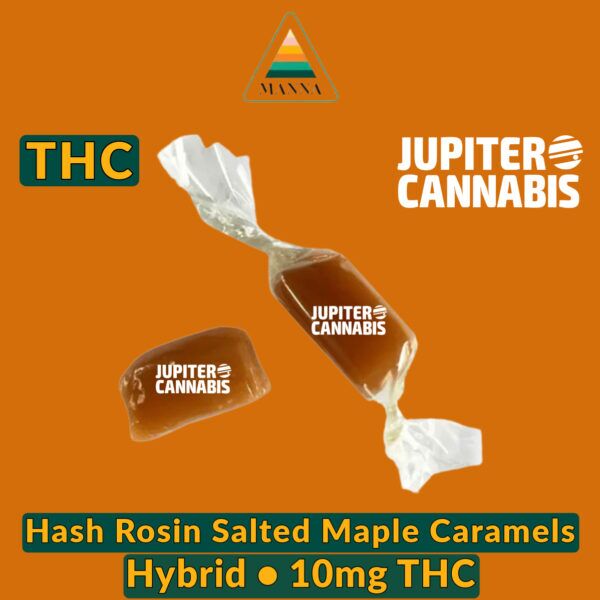 Manna Hash Rosin Salted Maple Caramels