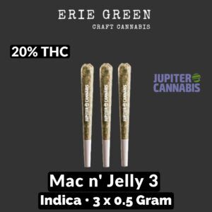 Erie Green Mac n' Jelly 3 Pack