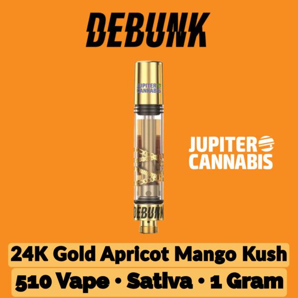 Debunk 24K Gold Apricot Mango Kush Vape