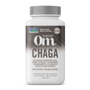 OM Mushroom Chaga Mushroom Capsules