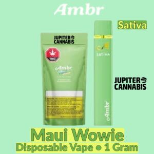 AMBR Sativa Maui Wowie Disposable Vape