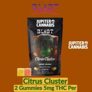 Blast Citrus Cluster Hybrid Gummies