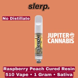 Slerp Raspberry Peach Cured Resin Vape