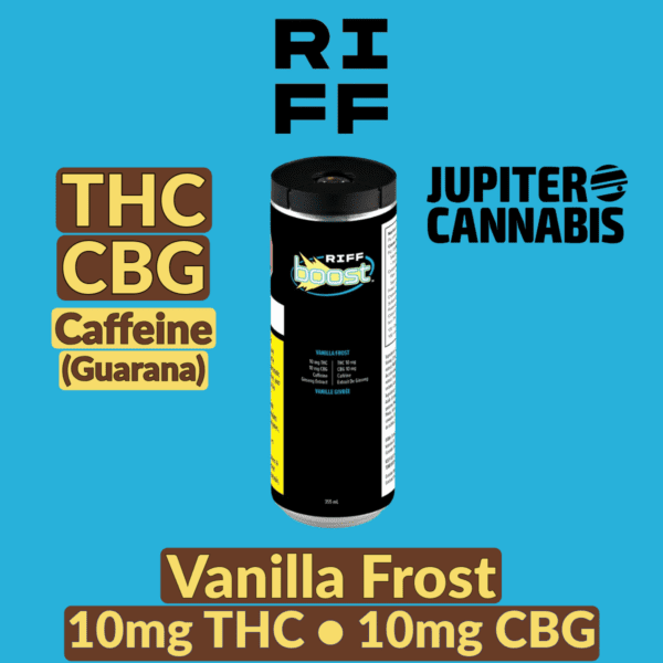 Riff Boost Vanilla Frost CBG:THC