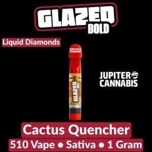 Bold Glazed Cactus Quencher Diamonds Vape 1 Gram