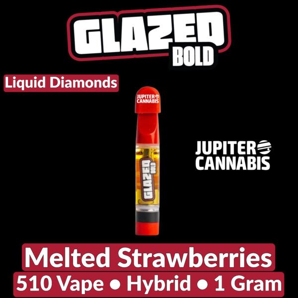 Bold Glazed Melted Strawberries DMDS Vape 1 Gram