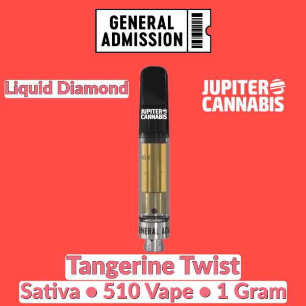 General Admission Tangerine Twist Liquid Diamonds Vape