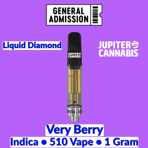 General Admission Very Berry Liquid Diamond Vape