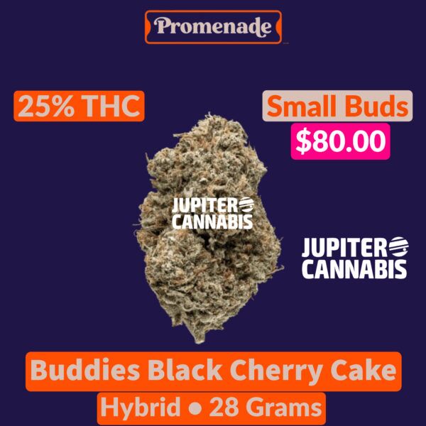 Promenade Buddies Black Cherry Cake Ounce (Small Buds)