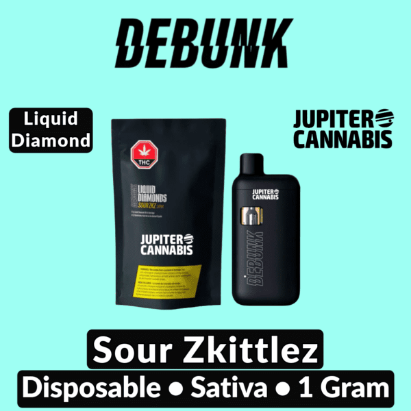 Debunk Sour Zkittlez Disposable Vape