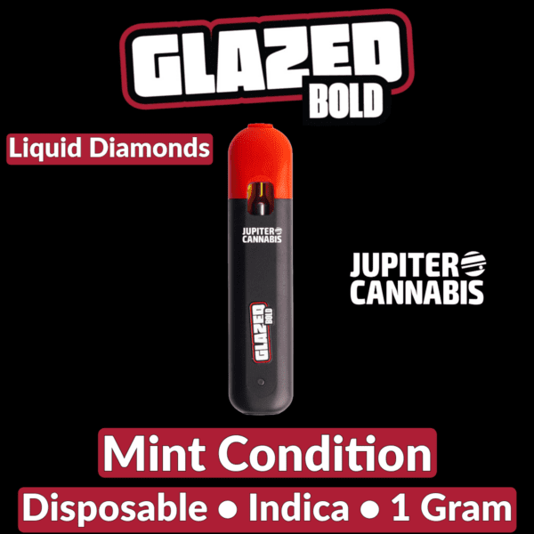 Bold Glazed Mint Condition Liquid Diamonds Disposable Vape