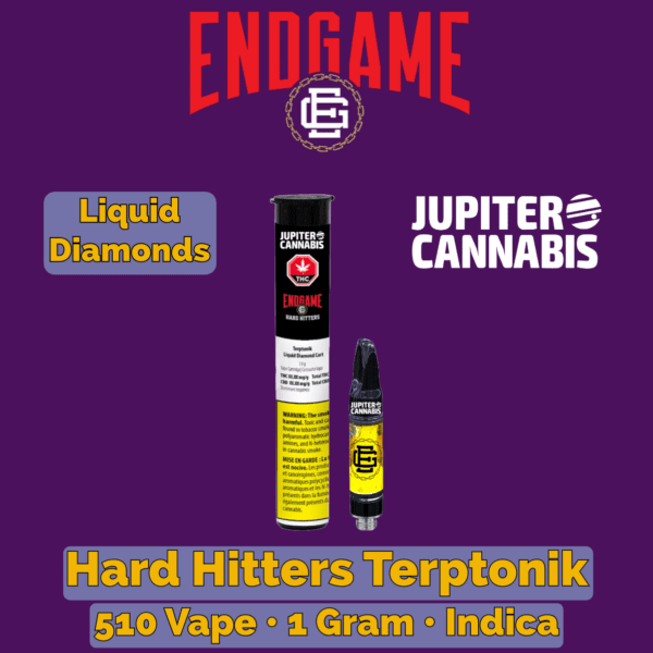 Endgame Hard Hitters Terptonik Liquid Diamond Vape