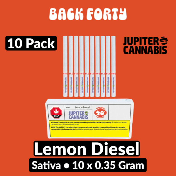 Back Forty Lemon Diesel 10 Pack