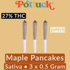 Potluck Maple Pancakes 3 Pack