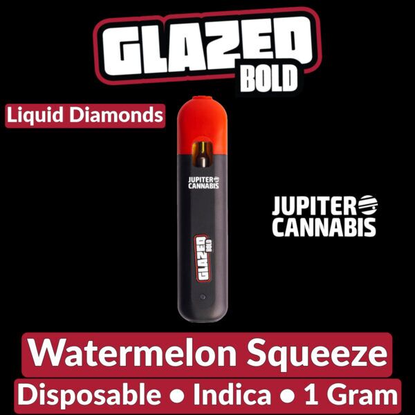 Bold Glazed Watermelon Squeeze Disposable