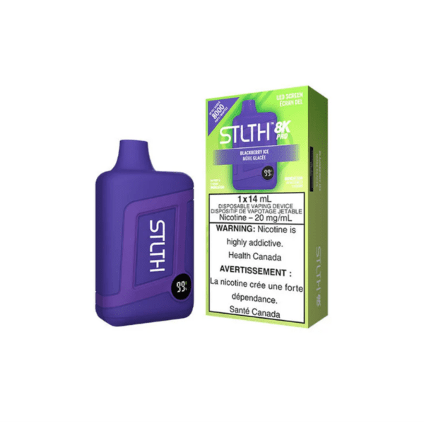 STLTH 8K Pro Disposable Blackberry Ice