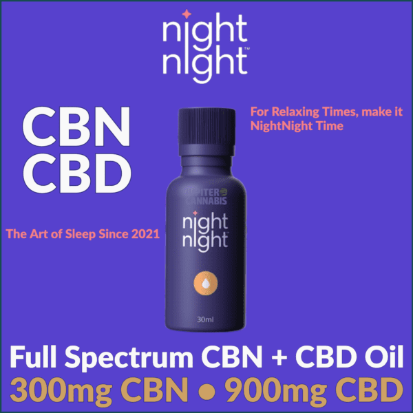 NightNight Full Spectrum CBN + CBD Oil