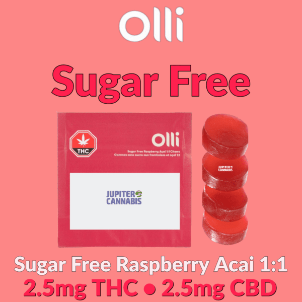 Olli Sugar Free Raspberry Acai 1:1