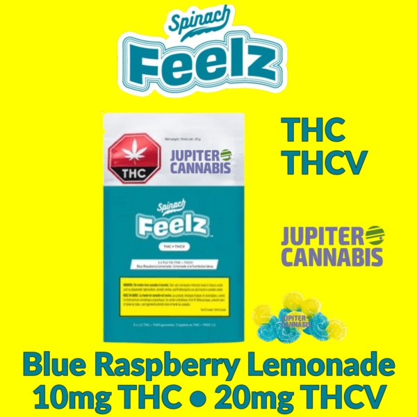 Feelz THC+THCV Blue Raspberry Lemonade