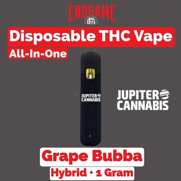Endgame Heat Seekers Grape Bubba Disposable Vape