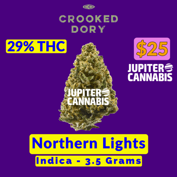 Crooked Dory Northern Lights 3.5 Grams