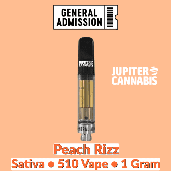 General Admission Peach Rizz Vape